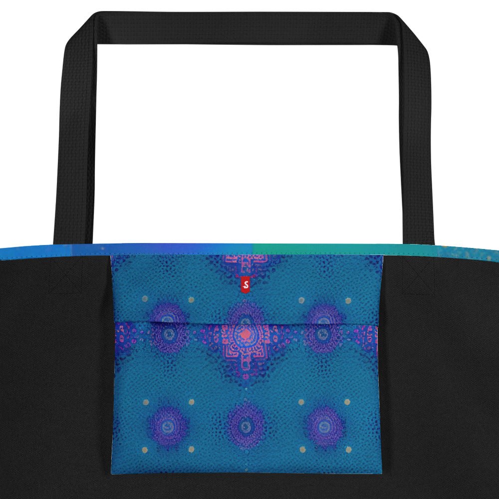 🟠Cosmos Tote Bag (with pocket)